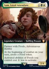 Sam, Loyal Attendant (Extended Art) Foil