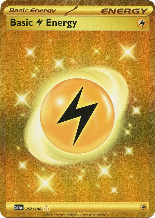 Basic Lightning Energy - 257/198Holofoil