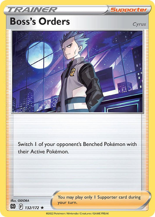 Boss's Orders (Cyrus) - 132/172 (Cosmos Holo)Holofoil