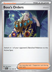 Boss's Orders - 172/193 Holofoil