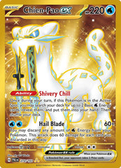 Chien-Pao ex - 274/193 Holofoil