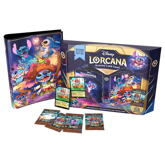 Disney Lorcana Stitch Azurite Sea Gift Set