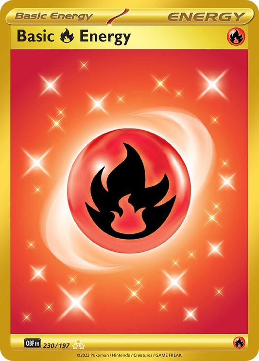 Basic Fire Energy - 230/197Holofoil