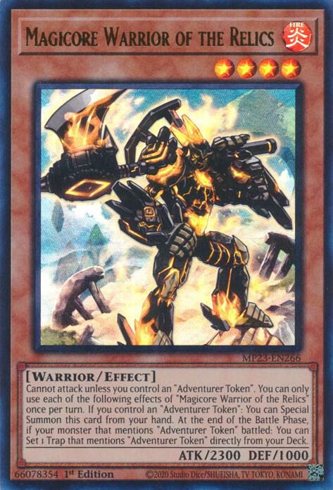 Magicore Warrior of the Relics 1st Edition