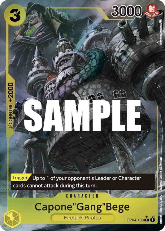 Capone"Gang"Bege (Alternate Art) Foil
