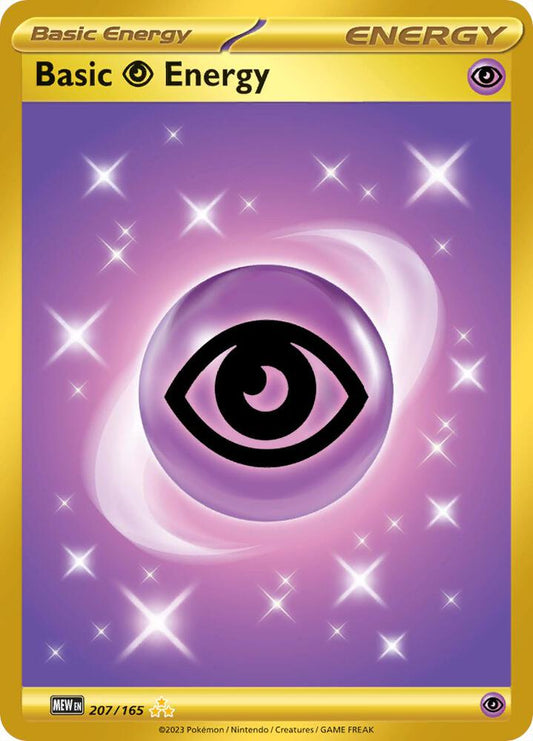 Basic Psychic Energy - 207/165Holofoil