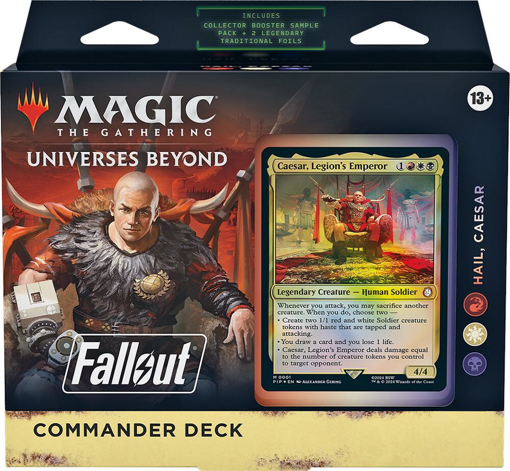 Magic The Gathering Universes Beyond: Fallout Commander Deck
