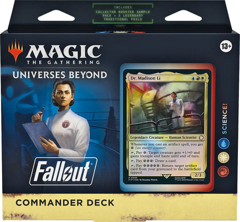 Magic The Gathering Universes Beyond: Fallout Commander Deck