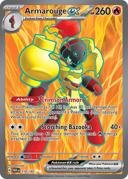Armarouge ex - 218/182Holofoil
