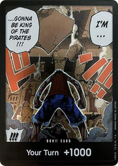DON!! Card (Luffy vs. Crocodile) (Devil Fruits Collection Vol. 1) Normal