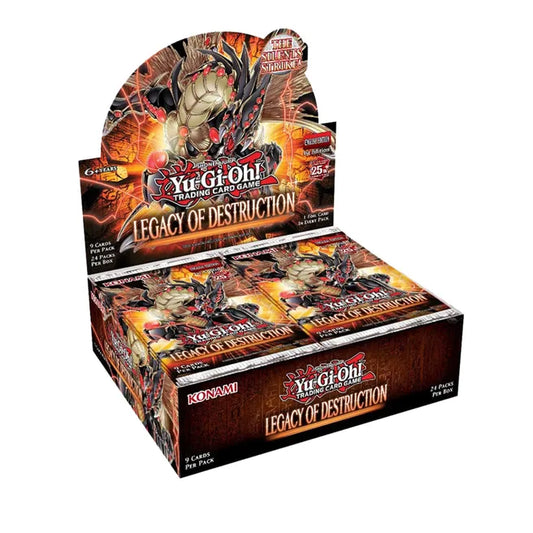 Yu-gi-oh Legacy of Destruction 1st Edition Booster Box