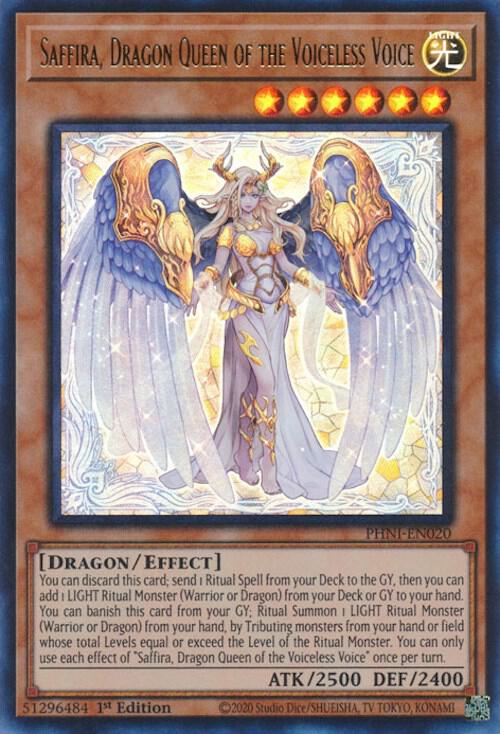 Saffira, Dragon Queen of the Voiceless Voice 1st Edition