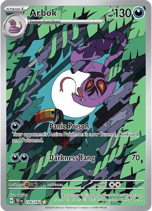 Arbok - 176/162 Holofoil