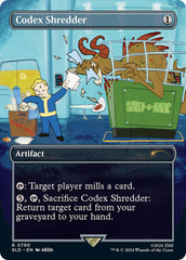 Codex Shredder (Rainbow Foil) Foil