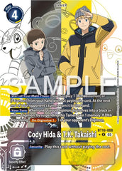 Cody Hida & T.K. Takaishi (Alternate Art) Foil