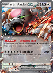 Bloodmoon Ursaluna ex - 141/167 Holofoil