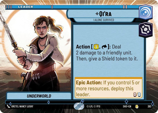 Qi'ra - I Alone Survived (Hyperspace)