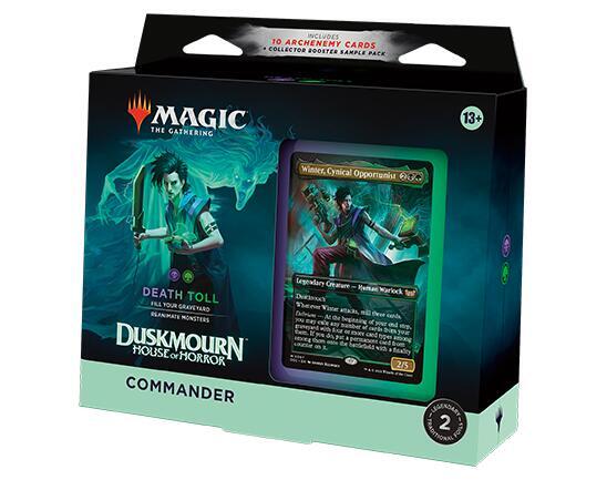 MTG Magic Duskmourn: House of Horror Commander Deck