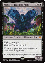 Maha, Its Feathers Night Normal