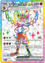 Cinderace ex - 157/142