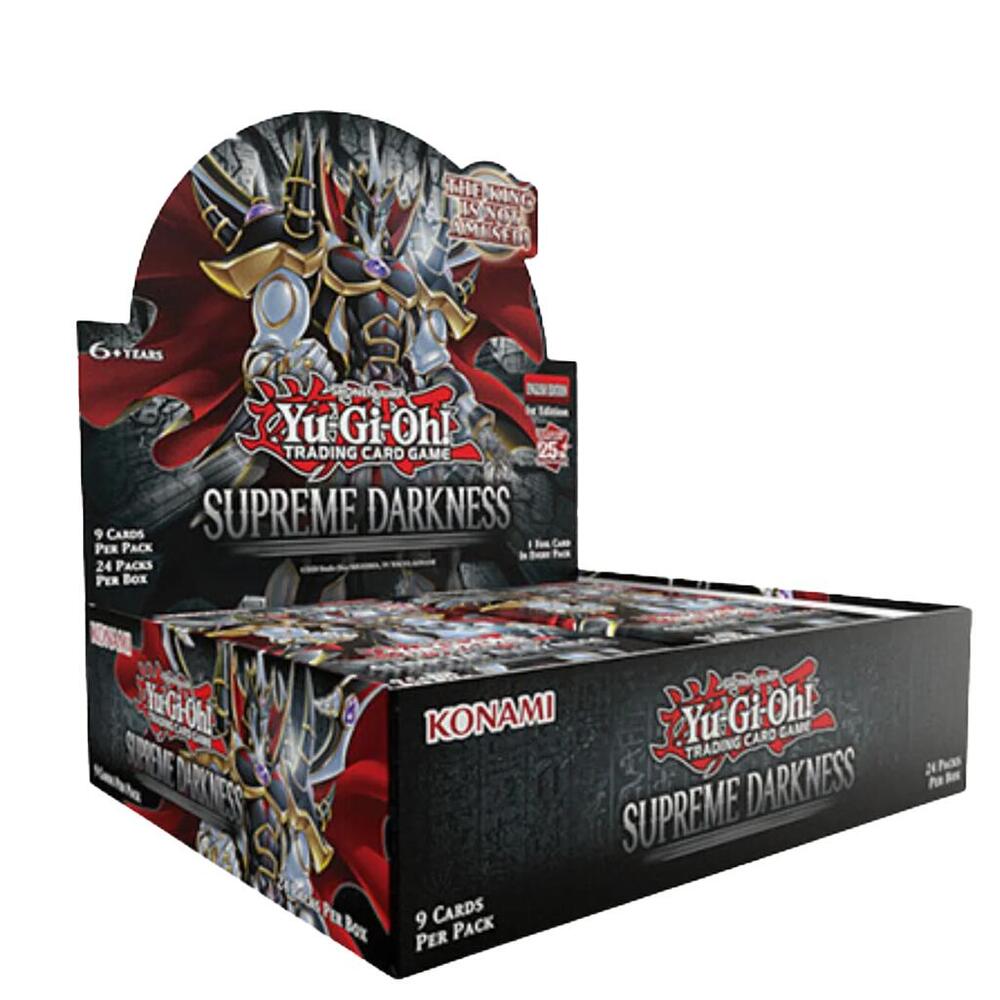 Yu-Gi-Oh! 1st Edition Supreme Darkness Booster