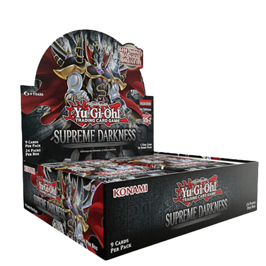 Yu-Gi-Oh! 1st Edition Supreme Darkness Booster