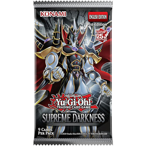 Yu-Gi-Oh! 1st Edition Supreme Darkness Booster