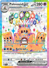 Palossand ex - 221/191 Holofoil