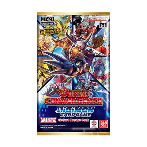 Digimon BT-21 World Convergence Booster