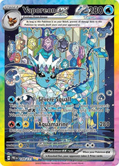 Vaporeon ex - 149/131Holofoil