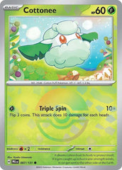 Cottonee (Poke Ball Pattern) Holofoil