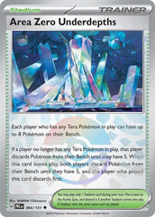 Area Zero Underdepths (Poke Ball Pattern) Holofoil