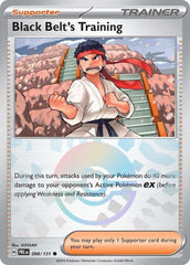 Black Belt's Training - 098/131 (Poke Ball Pattern) Holofoil