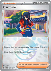Carmine (Poke Ball Pattern) Holofoil