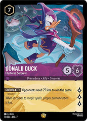 Donald Duck - Flustered Sorcerer Cold Foil