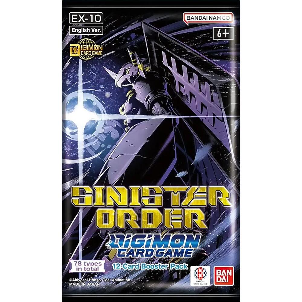 Digimon EX-10 Sinister Order Booster
