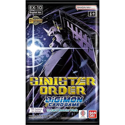 Digimon EX-10 Sinister Order Booster