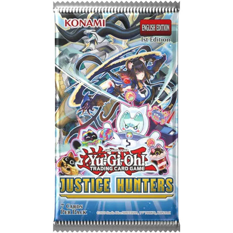 Yu-Gi-Oh! 1st Edition Justice Hunters Booster