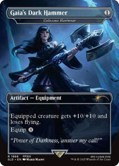 Gaia's Dark Hammer - Colossus Hammer