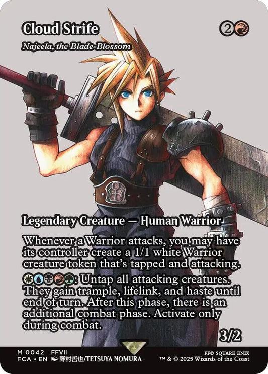 Cloud Strife - Najeela, the Blade-Blossom (Showcase)