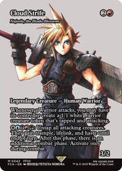 Cloud Strife - Najeela, the Blade-Blossom (Showcase) Foil