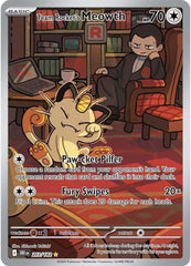 Team Rocket's Meowth - 203/182 Holofoil