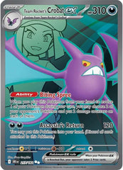 Team Rocket's Crobat ex - 217/182 Holofoil