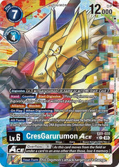 CresGarurumon ACE (Alternate Art) Foil