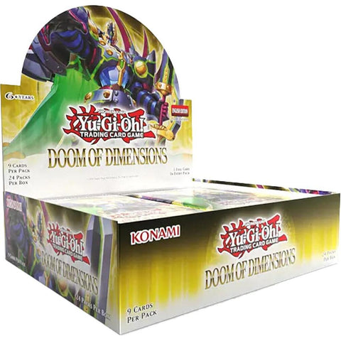 Yu-Gi-Oh! 1st Edition Doom of Dimensions Booster