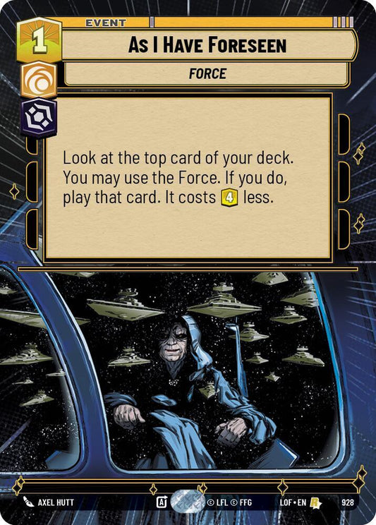 As I Have Foreseen (Hyperspace Foil)