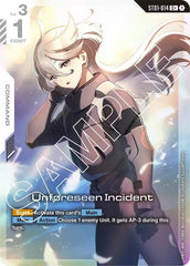 Unforeseen Incident (C+) Holofoil