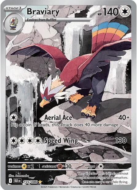 Braviary - 155/086Holofoil
