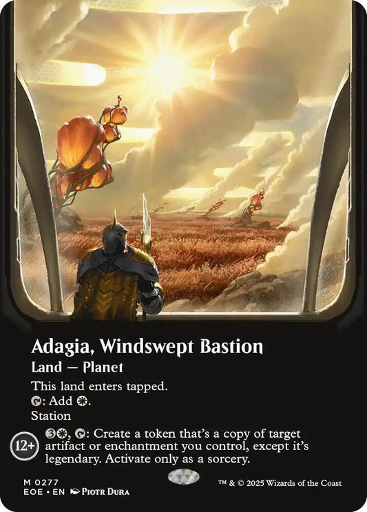 Adagia, Windswept Bastion (Borderless) Normal