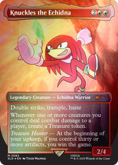 Knuckles the Echidna (Rainbow Foil) Foil